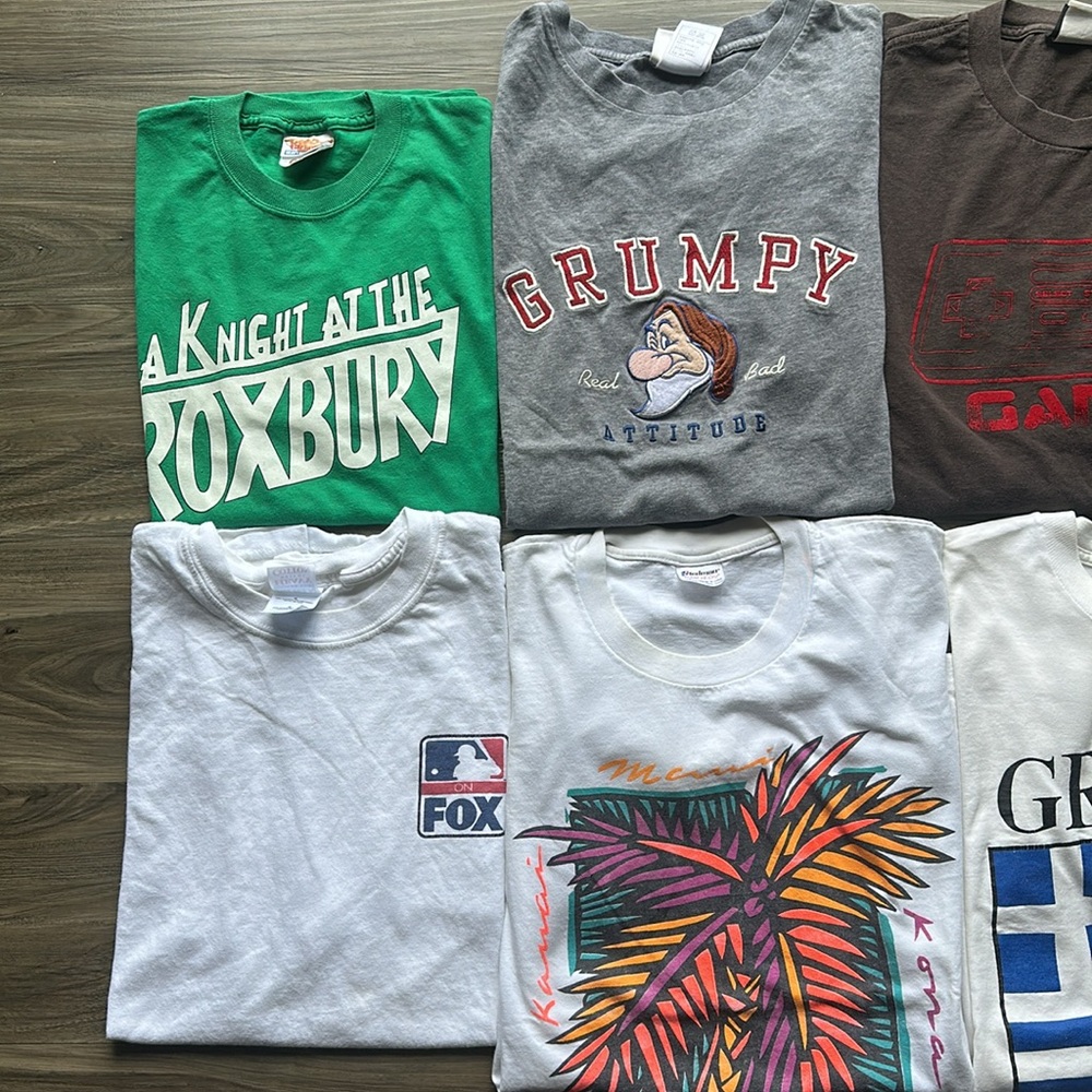 Vintage 10 T-Shirt Bundle - Picture 2 of 4